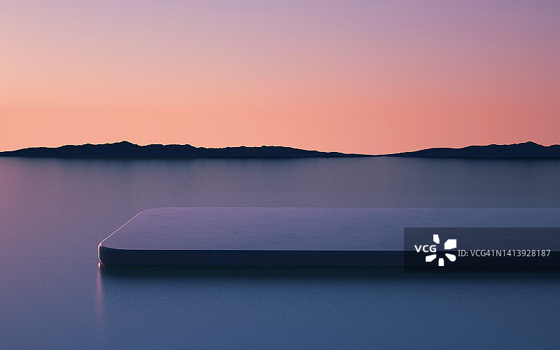 3D渲染建筑背景图片素材