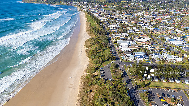 澳大利亚新南威尔士州伦诺克斯角高处海滩景观图片素材
