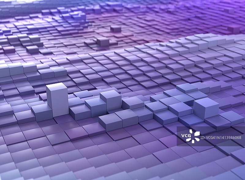 粉色系彩色立方体图案背景图片素材