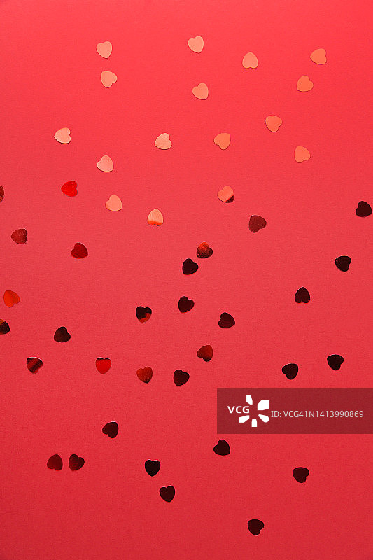 红色爱心节日背景图片素材