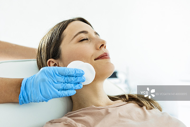 面部美容护理图片素材