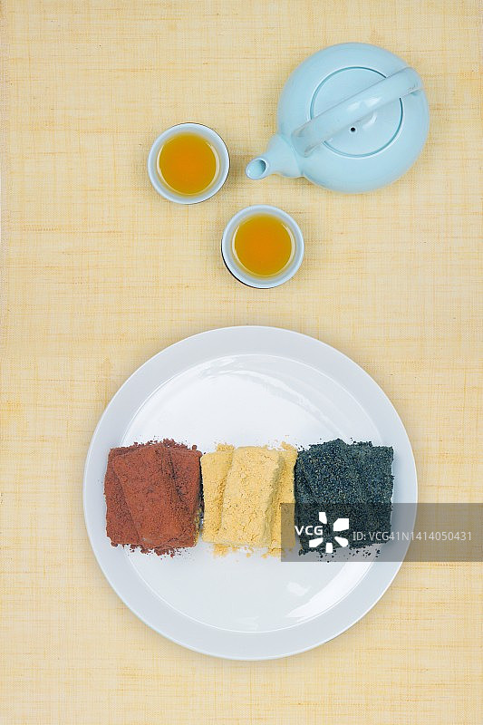 黄豆糕图片素材