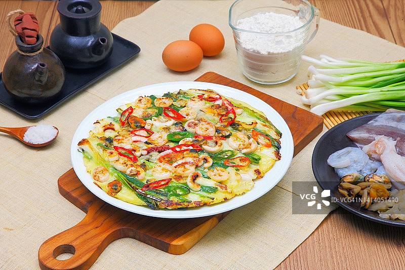 葱油饼图片素材