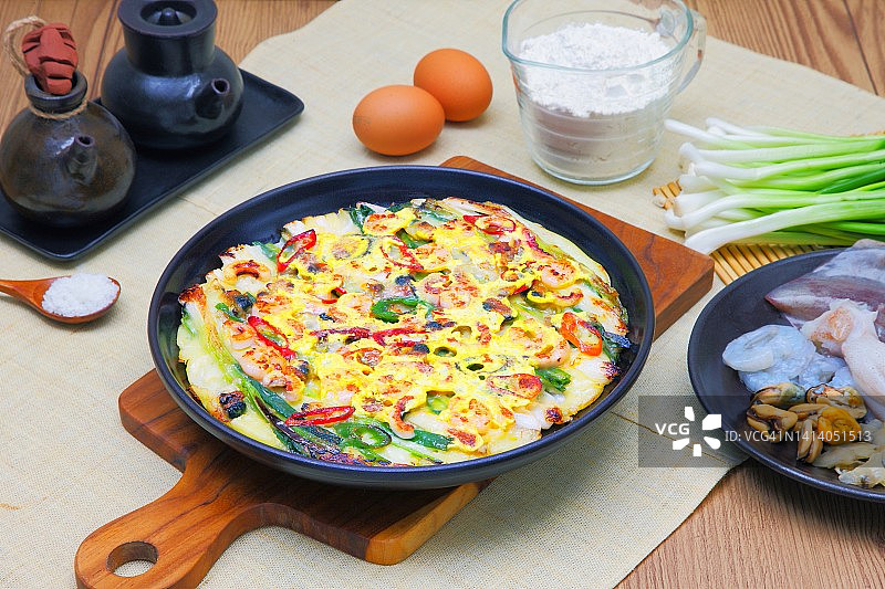 葱油饼图片素材