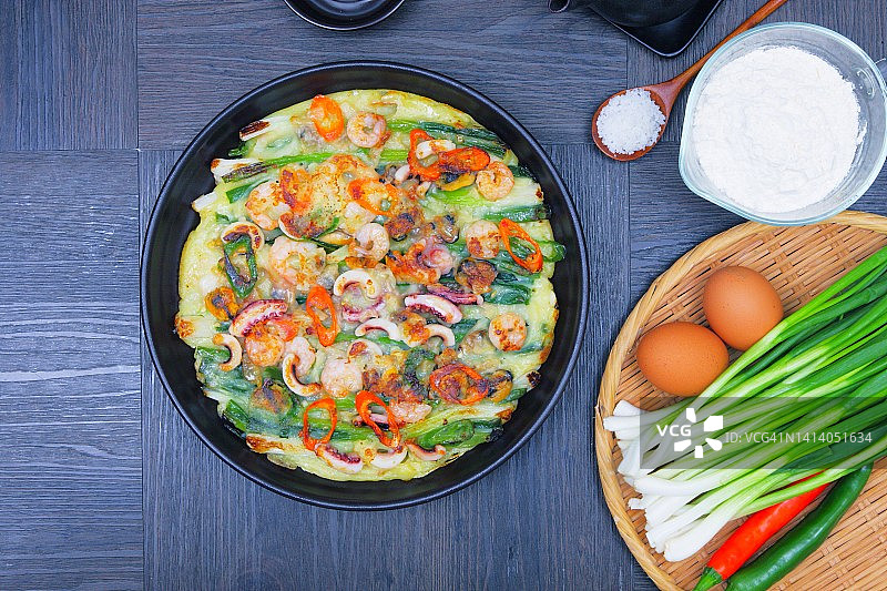 葱油饼图片素材