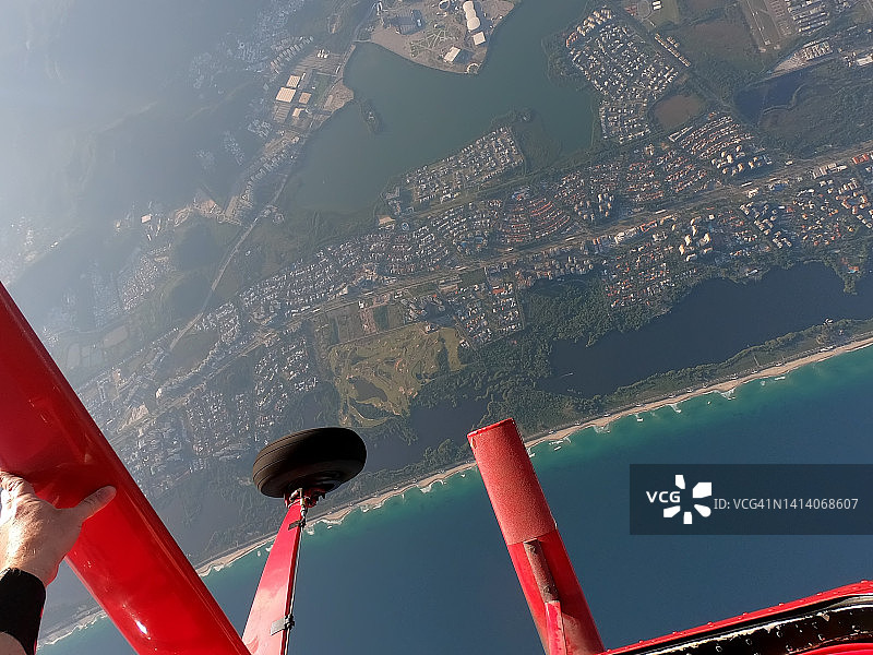 飞机视角图片素材