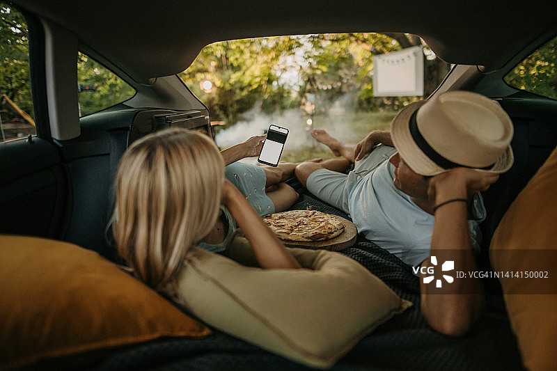 户外电影日图片素材