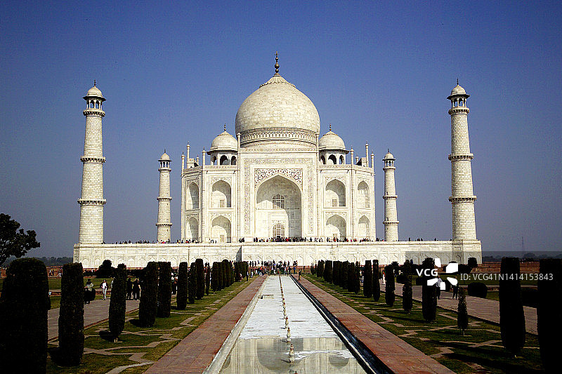 世界著名印度泰姬陵图片素材
