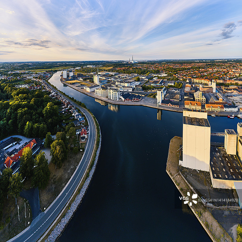 欧登塞港口图片素材