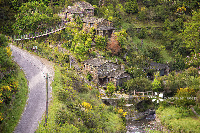 葡萄牙、西班牙的福兹德埃瓜图片素材