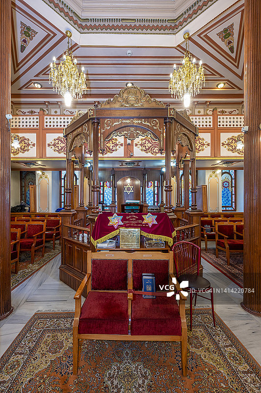 伊斯坦布尔库兹贡朱克Bet Yaakov犹太教堂图片素材