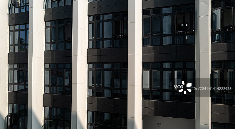 抽象建筑外观图片素材