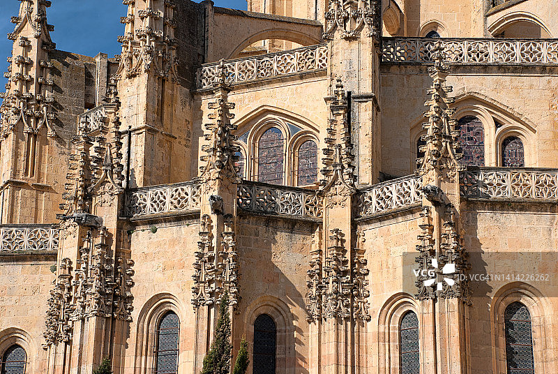 塞戈维亚大教堂图片素材