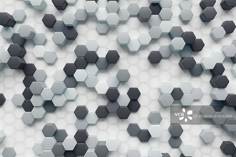 六边形抽象背景图案图片素材