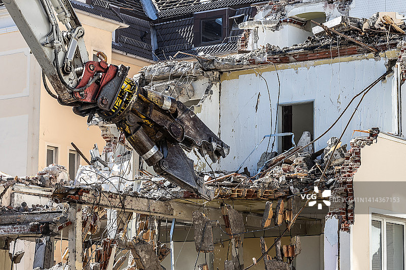 房屋拆迁图片素材