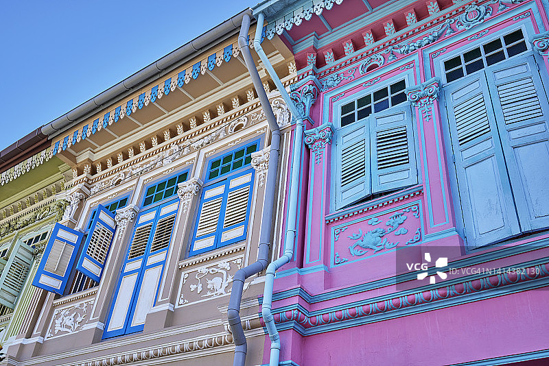 彩色装饰房屋图片素材