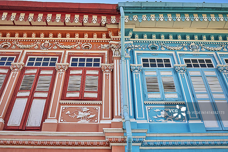 彩色装饰房屋图片素材