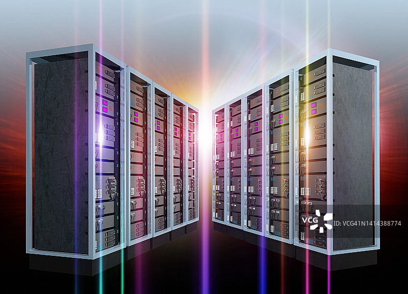 计算机服务器插图图片素材