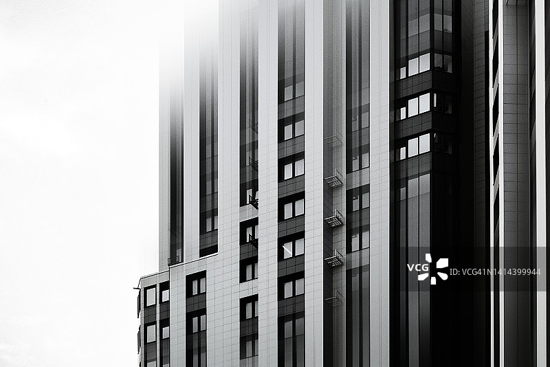 抽象建筑现代背景图片素材