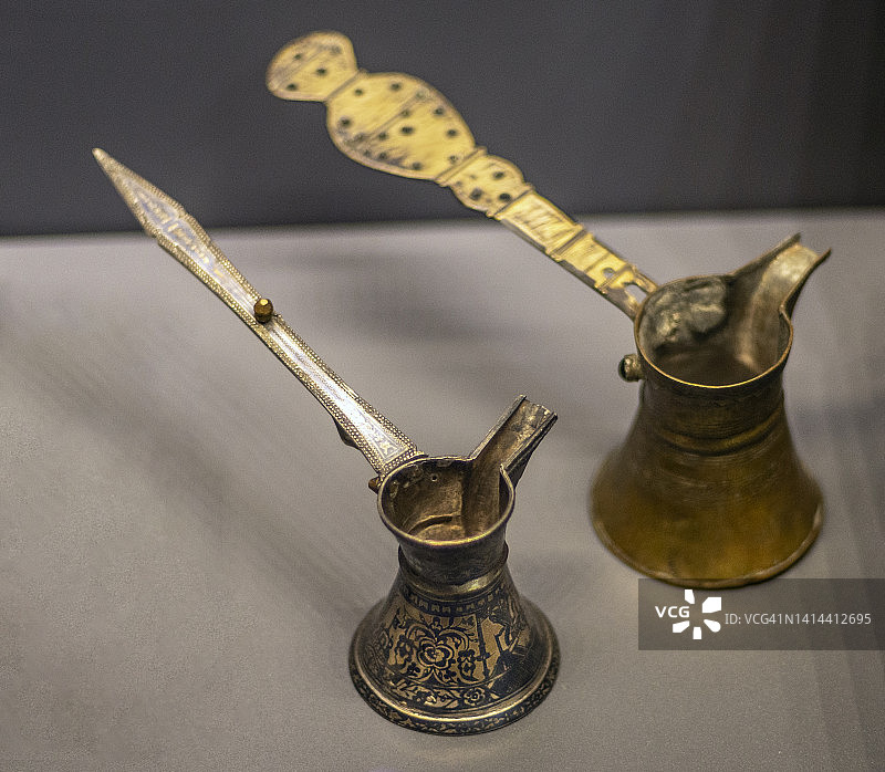 土耳其咖啡壶图片素材