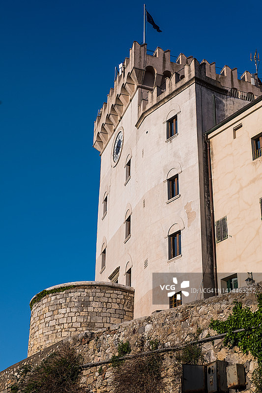 罗西尼亚诺马里蒂莫，托斯卡纳，里窝那 - 城堡图片素材