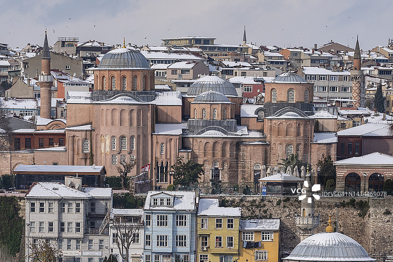 土耳其伊斯坦布尔泽伊雷克清真寺图片素材