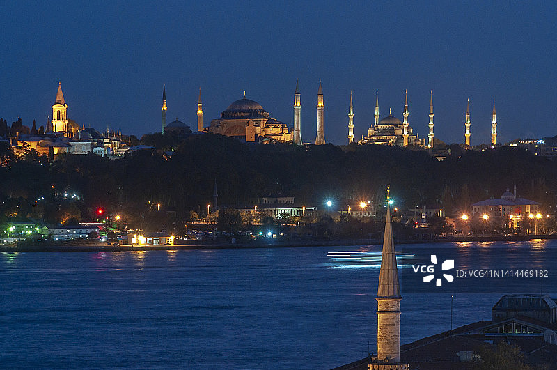 土耳其伊斯坦布尔半岛古迹图片素材