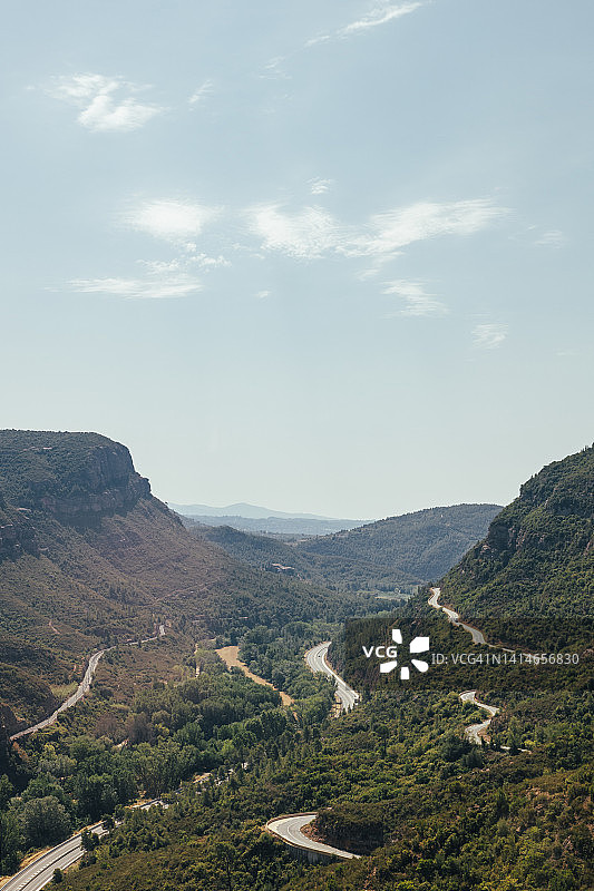蒙特塞拉特山脉图片素材