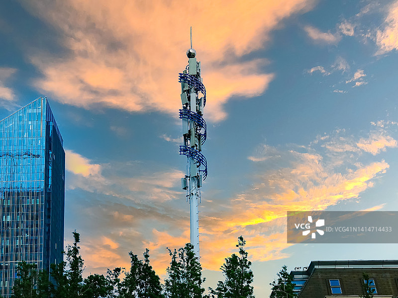 5G通信基站图片素材