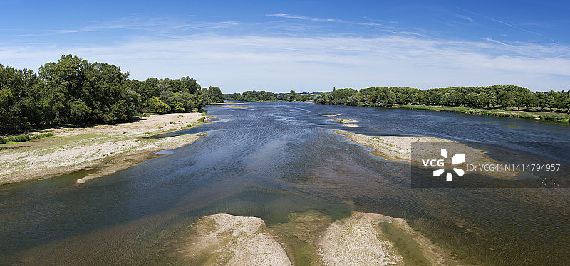布里亚雷的卢瓦尔河图片素材
