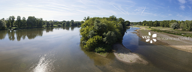 布里亚雷的卢瓦尔河图片素材