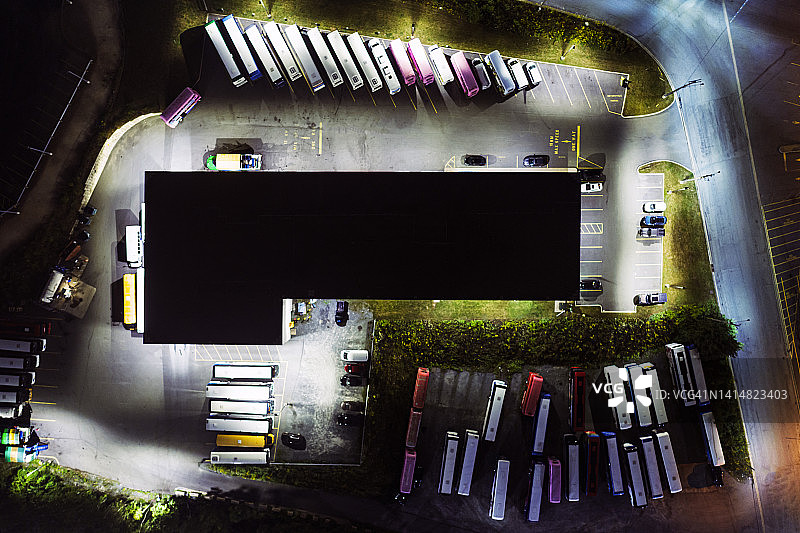 巴士服务车库图片素材