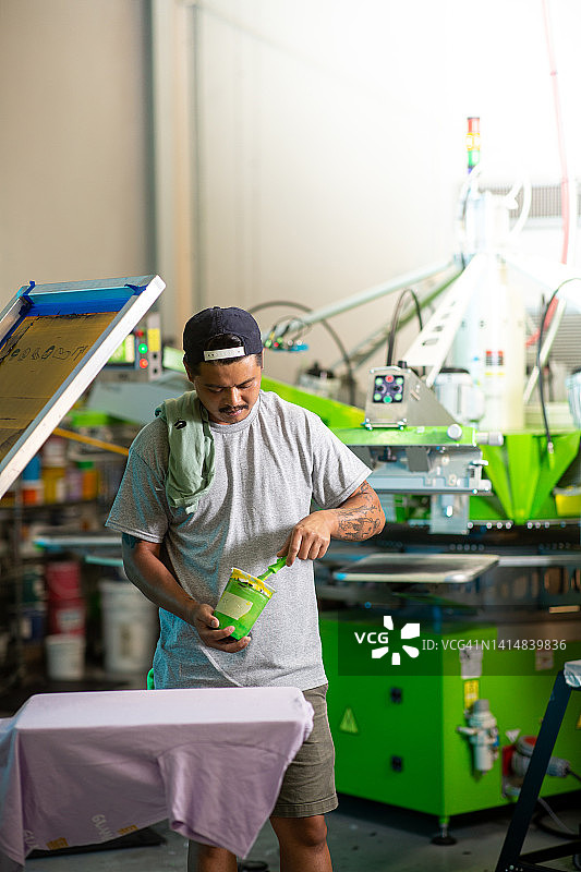 保罗混合颜料的画像图片素材