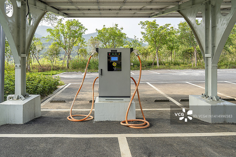 电动汽车充电桩图片素材