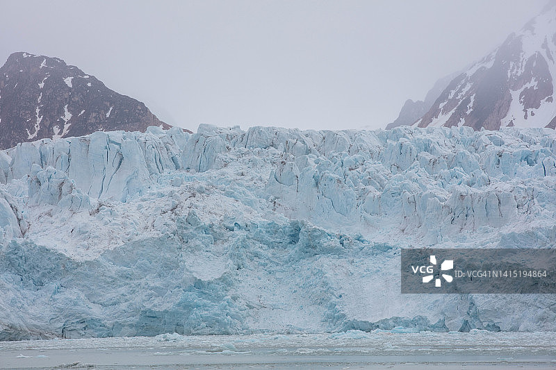 斯米伦堡斯瓦尔巴冰川图片素材