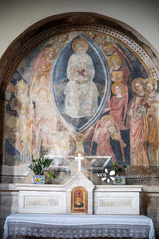 意大利托斯卡纳格罗塞托省蒙特佩斯卡利图片素材