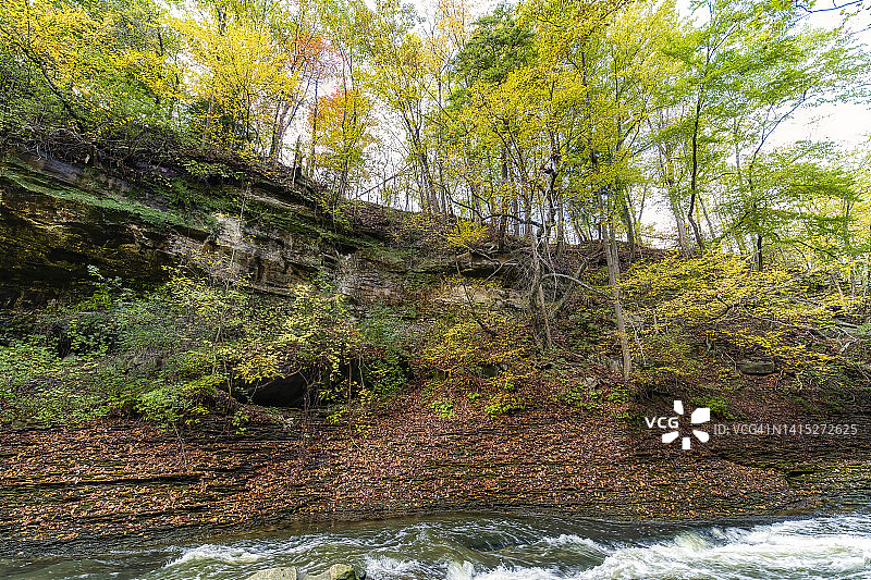 廷克溪大瀑布图片素材