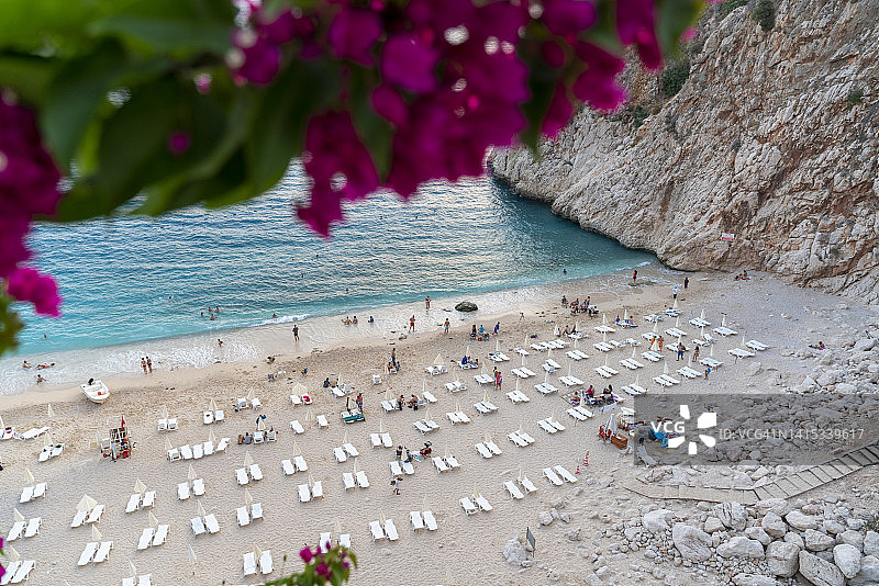 世界上最美丽的海滩之一：卡普塔斯海滩图片素材