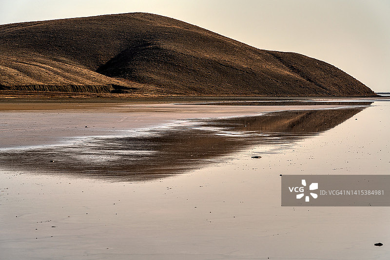 盐湖，图兹湖图片素材
