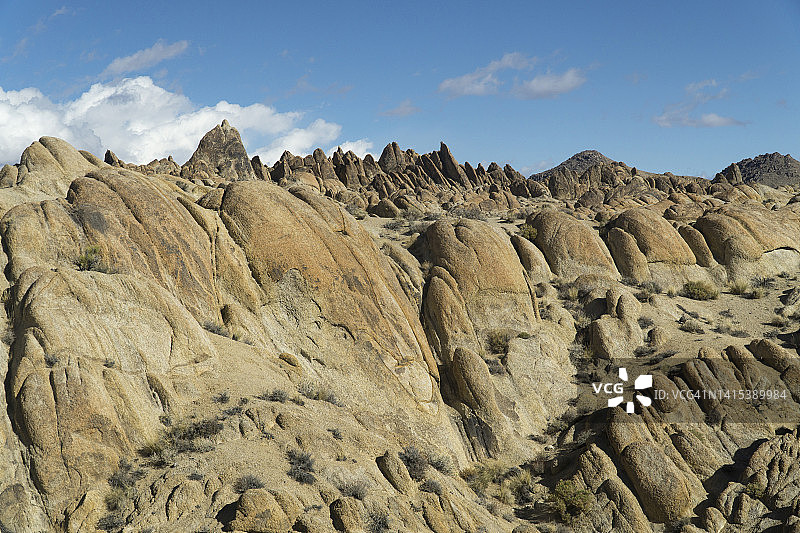 加利福尼亚州东南部的花岗岩节理图片素材