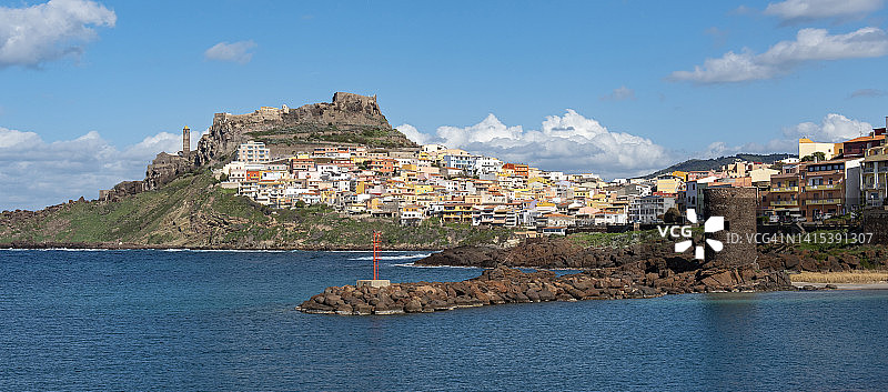 撒丁岛卡斯特尔萨多图片素材