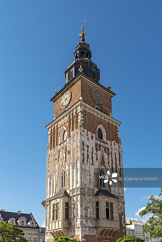 克拉科夫市政厅塔楼图片素材
