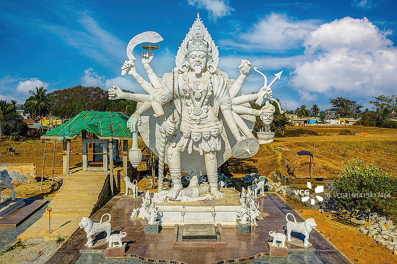 42英尺高的卡莉女神雕像图片素材