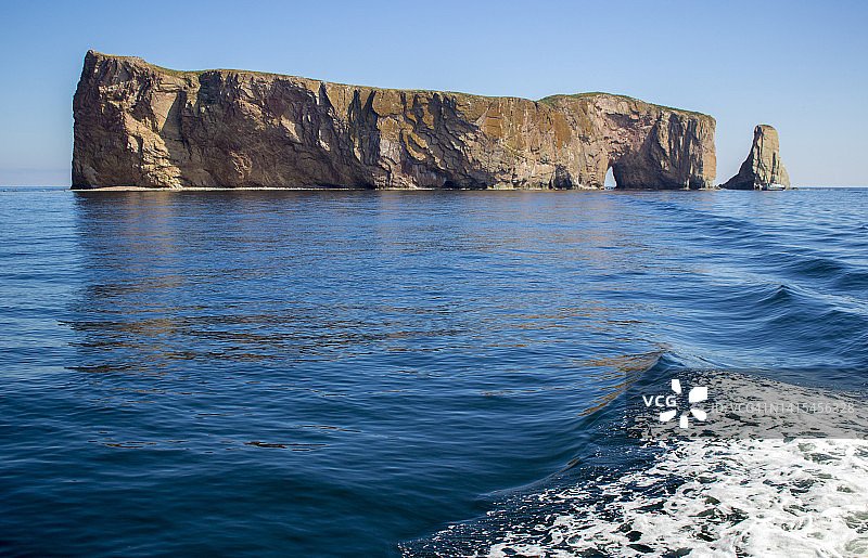 魁北克珀斯岩图片素材