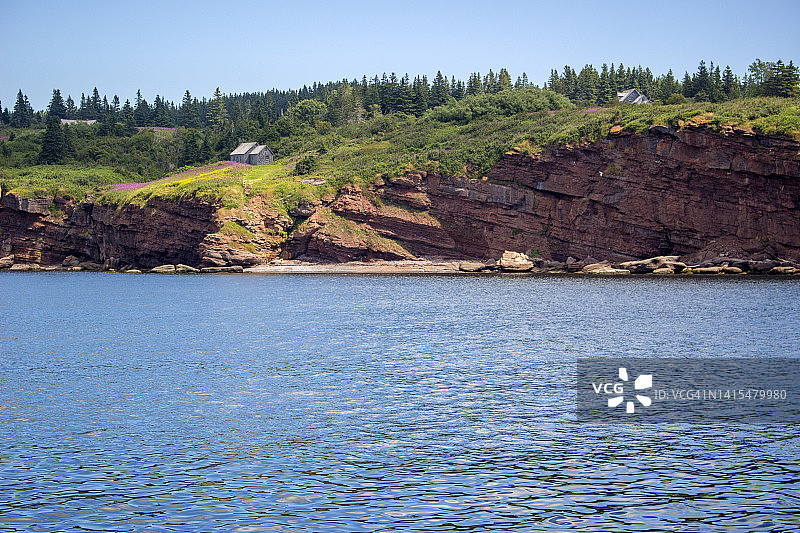 魁北克省珀尔塞的博纳旺蒂尔岛图片素材