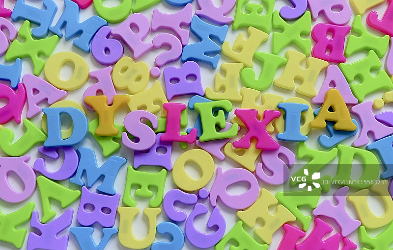 阅读障碍图片素材