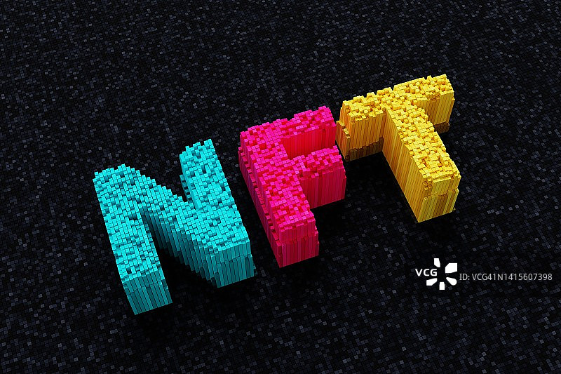 NFT区块链图片素材