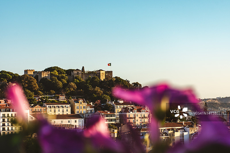 里斯本圣乔治城堡图片素材