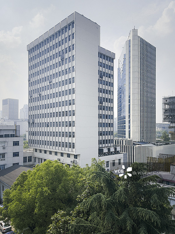 中国杭州武林门商业区现代建筑图片素材