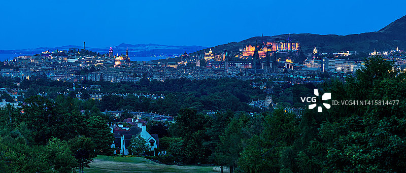 爱丁堡休息及感恩景观图片素材